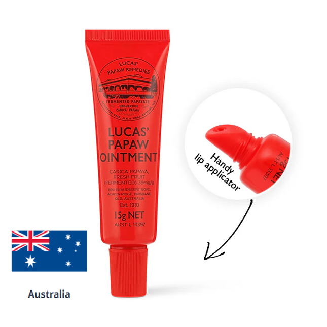 LUCAS' PAPAW OINTMENT | Tube with Lip Applicator 15g