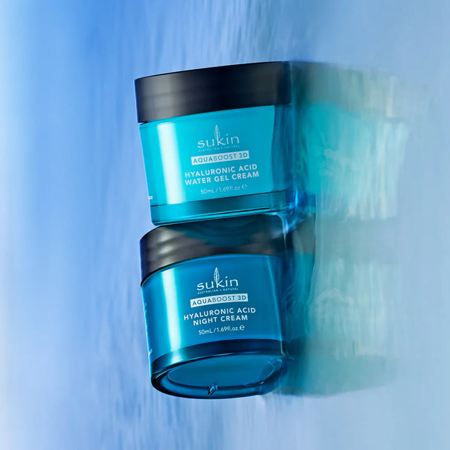 SUKIN AQUABOOST 3D | HYALURONIC ACID WATER GEL CREAM | 50ML